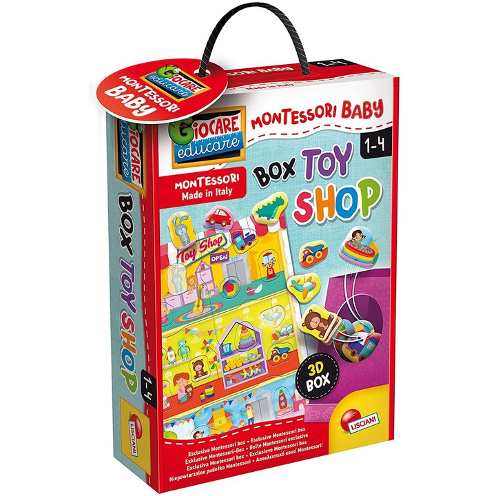 Образователна игра Lisciani Montessori - Магазин за играчки