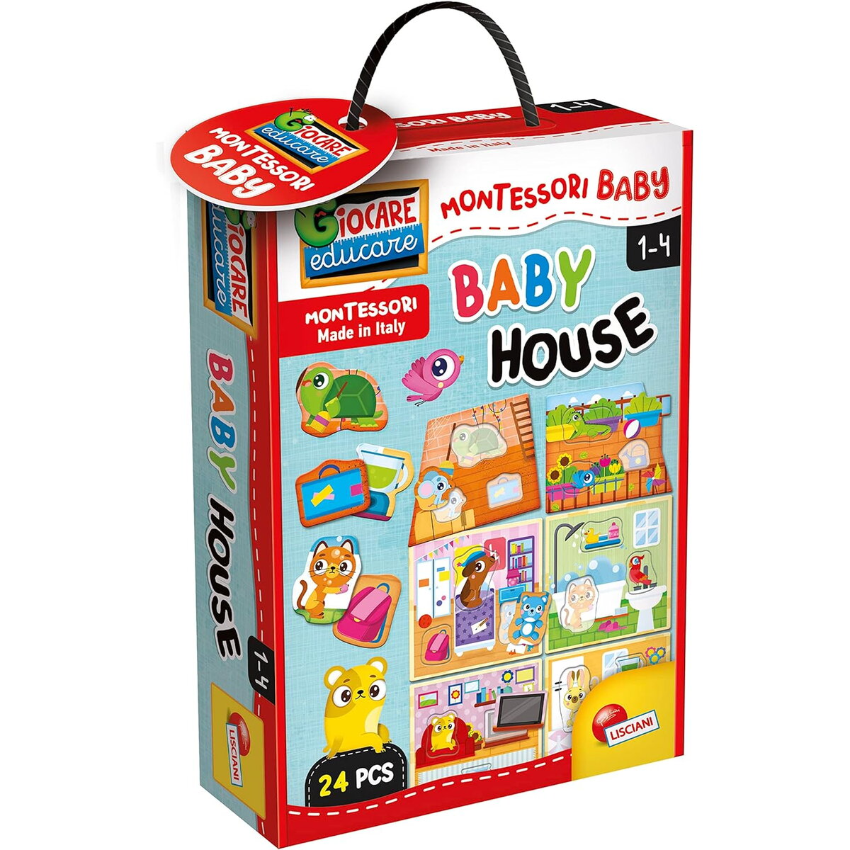 Joc educativ Lisciani Montessori - Casuta animalutelor