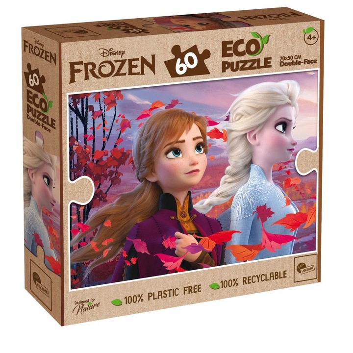 Lisciani Disney eco puzzle, Jégvarázs, 60 db