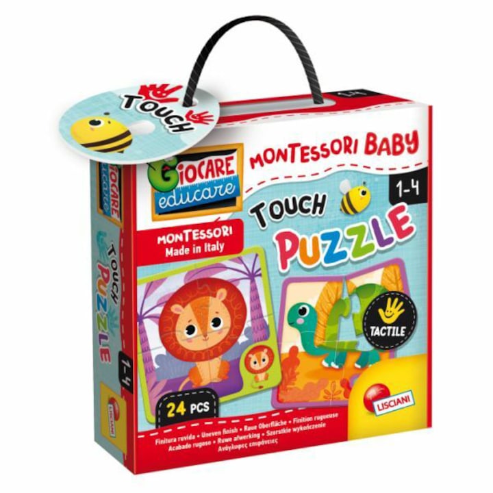 Бебешки сензорен пъзел Lisciani Montessori