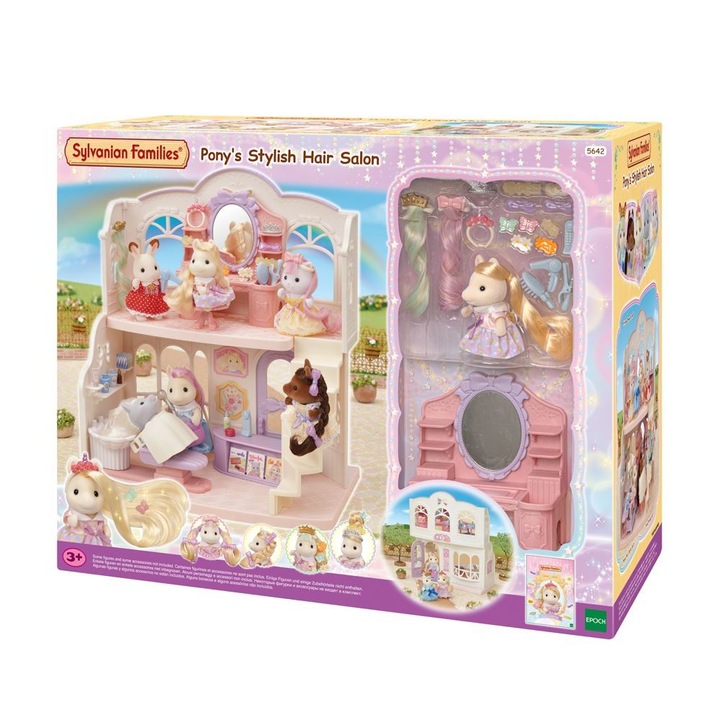 Salon de coafura, Sylvanian Families, Multicolor