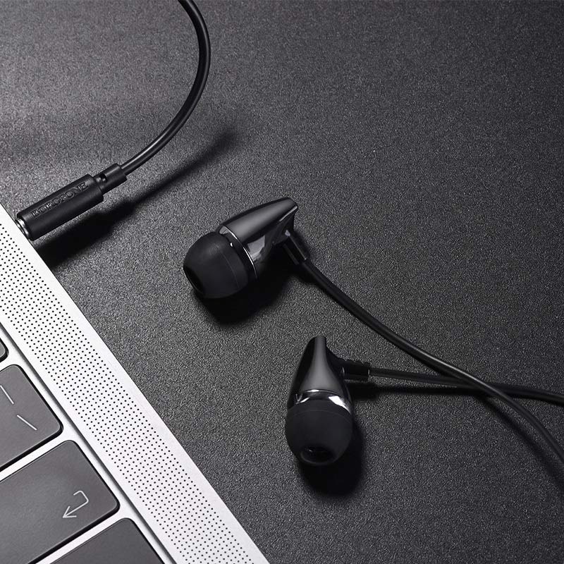 Casti Borofone BM25 Sound Edge cu microfon, Black