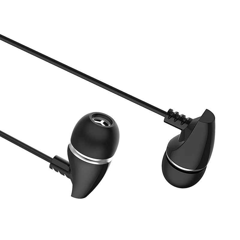 Casti Borofone BM25 Sound Edge cu microfon, Black