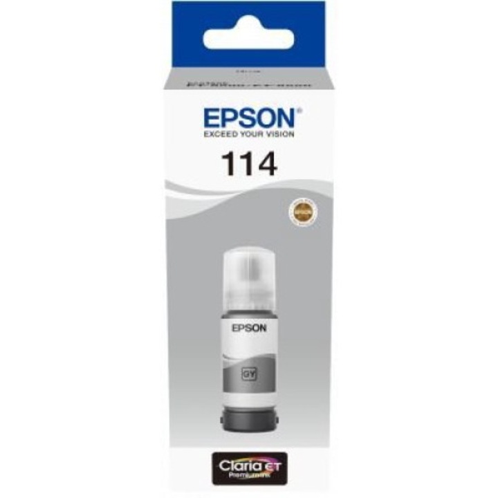 Бутилка с мастило EPSON 1LB 114 EcoTank Grey