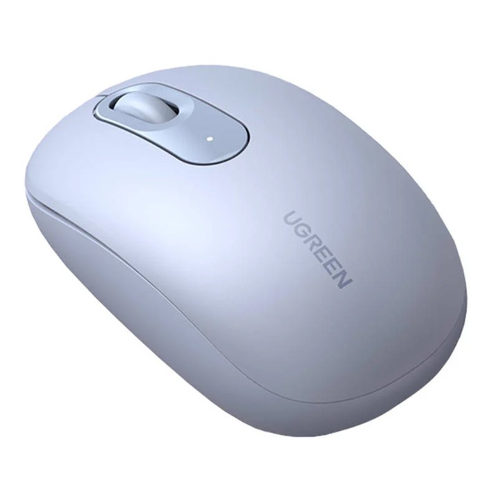 Mouse Wireless Ugreen (90671), 800/1200/1600/2400 DPI, Dusty Blue