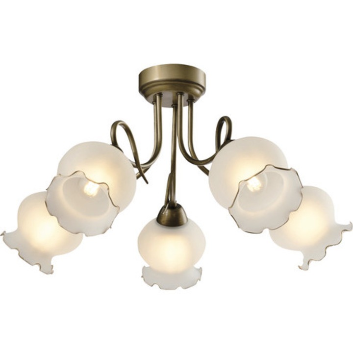 Lustra Columbine E27 Max. 5x40w, Cupru