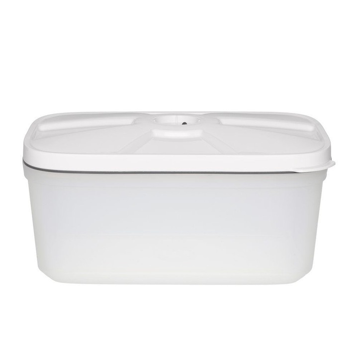 Set cutii alimentare Maku, 0,75L si 1,5L, transparent, 21x15x10cm