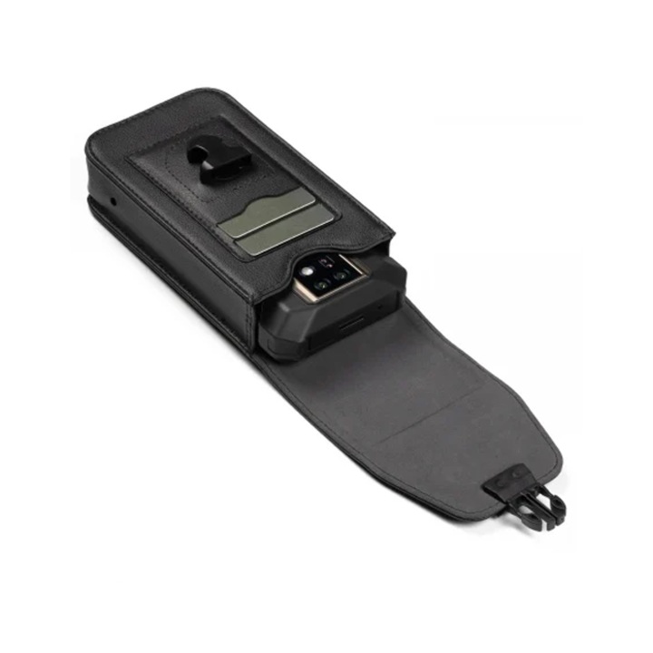 Калъф за мобилен телефон Ulefone, съвместим с държач за банкова карта Ulefone Armor 24 Еко кожа Черен