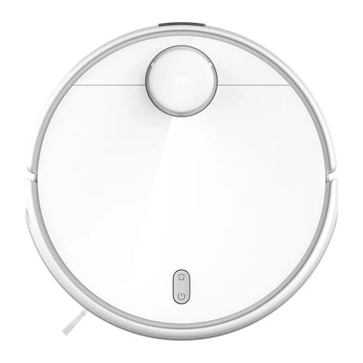 Robotporszívó Xiaomi S12 2023, LDS érzékelő, Egyidejű szívás és mosás, 45W, 3200mAh, Portartály 300 ml, Víztartály 170 ml, Szívási teljesítmény 4000pa, Fehér