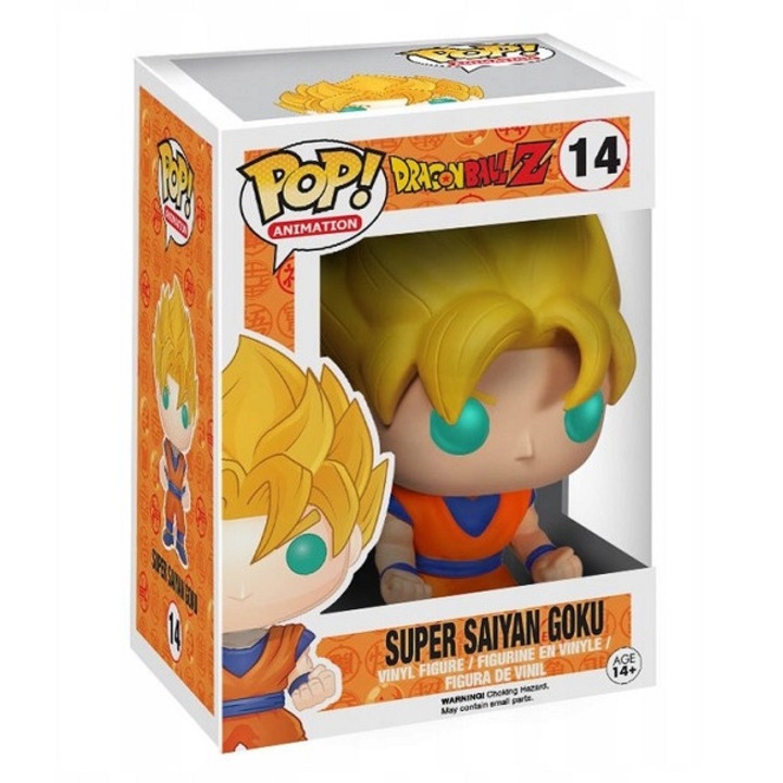 Figura Funko Pop Dragonball 14 Super Saiyan Goku 10 cm