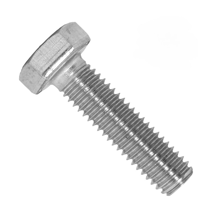 100x Surub cap hexagonal DIN 933, M10 x 30 mm