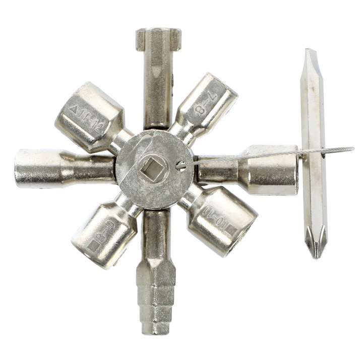 Cheie de reparare, WAART, Cheie Universala 10In1 Pentru Calorifere