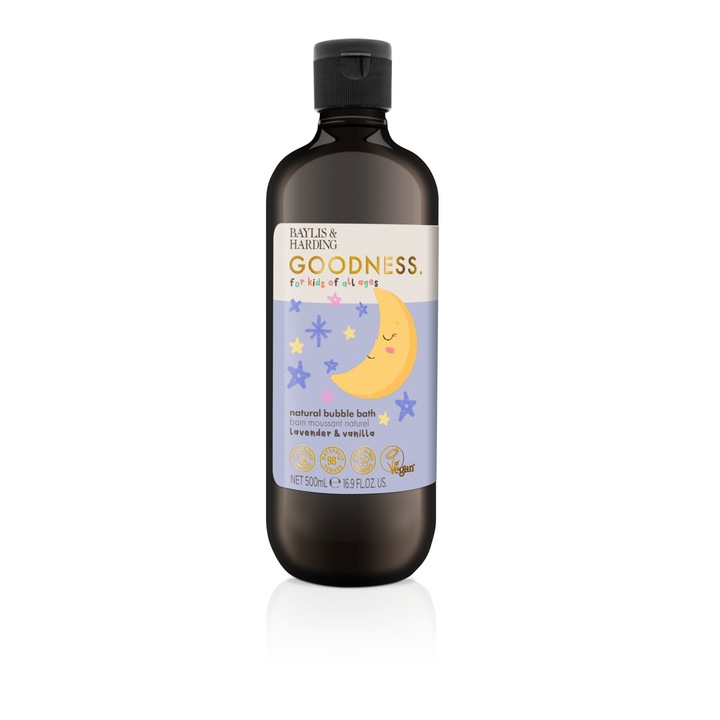 Fürdőhab gyerekeknek - Lavender & Vanilla Baylis & Harding Goodness, 500 ml