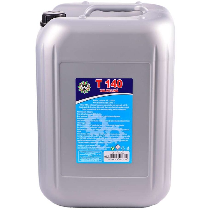 Ulei T140 valvolina la 20L