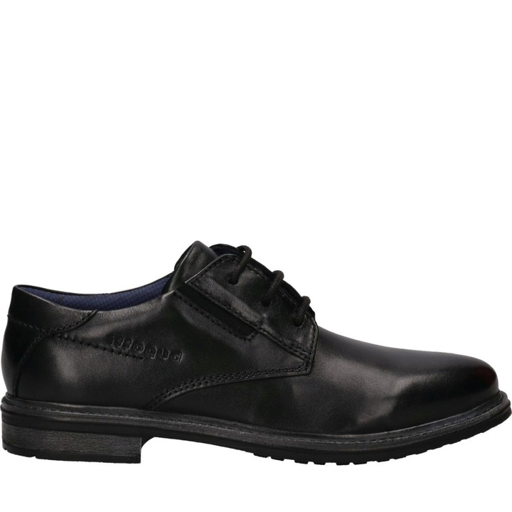 Pantofi barbati, Bugatti, Piele, Negru, 42EU