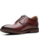 Pantofi barbati, Clarks, Piele, Maro, 42EU