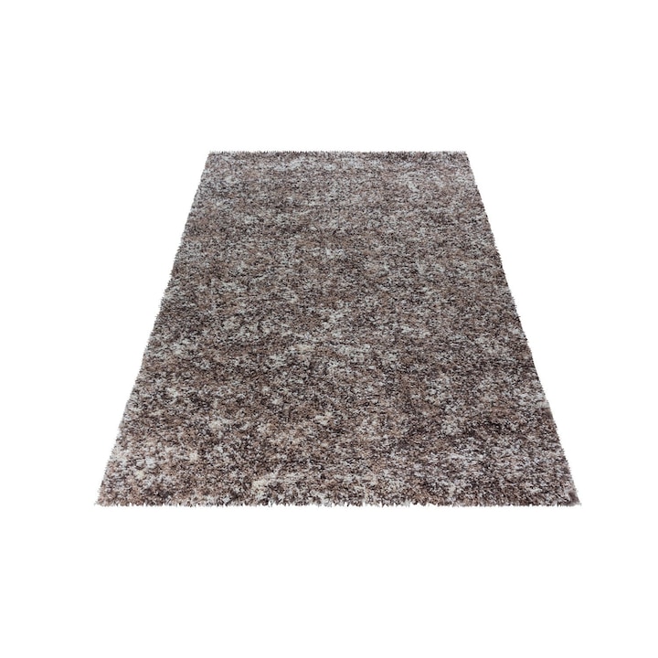 Shaggy szőnyeg, Ayyildyz, polipropilén, 280 cm x 370 cm, bézs