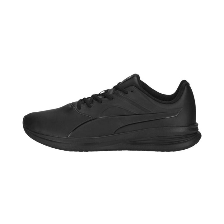 Pantofi sport, Puma, Piele ecologica, Negru, Negru