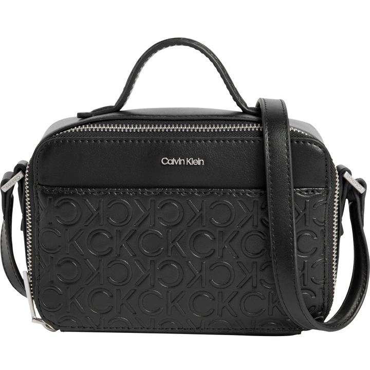 Дамска чанта, Calvin Klein, черна, One Size, полиестер/полиуретан