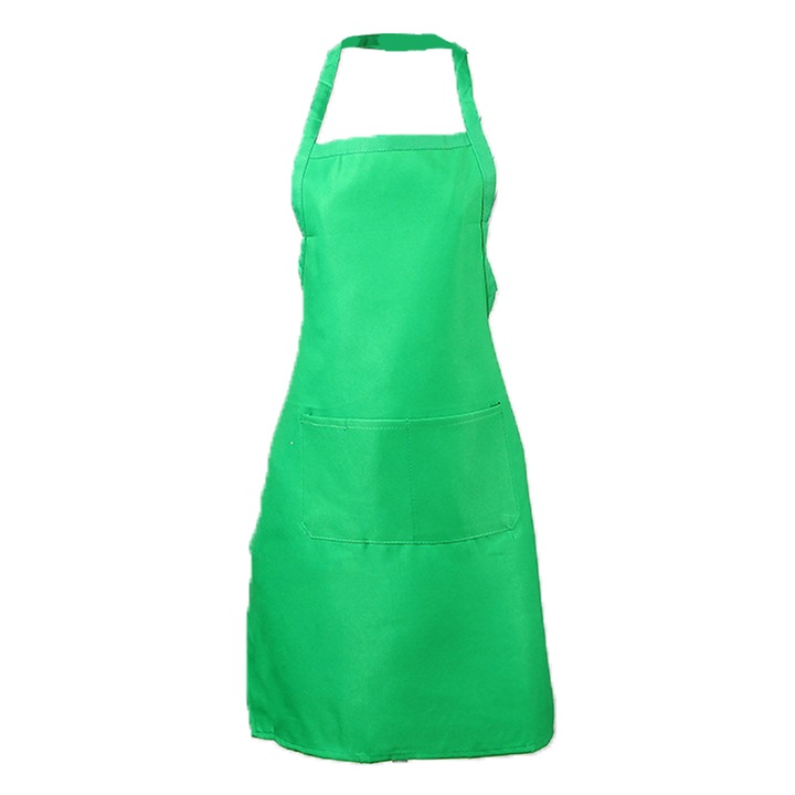 Sort bucatarie reglabil cu buzunare, poliester, unisex, multicolor