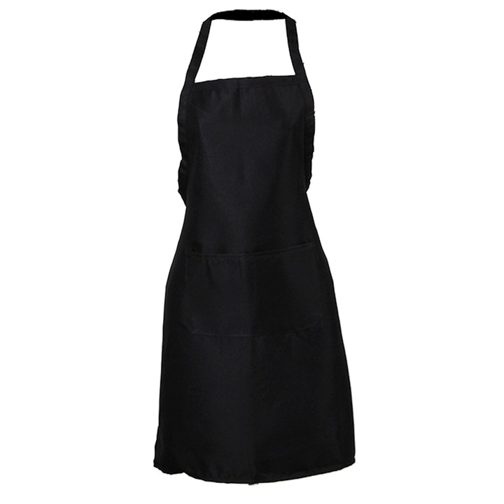 Sort bucatarie reglabil cu buzunare, poliester, unisex, multicolor, universal