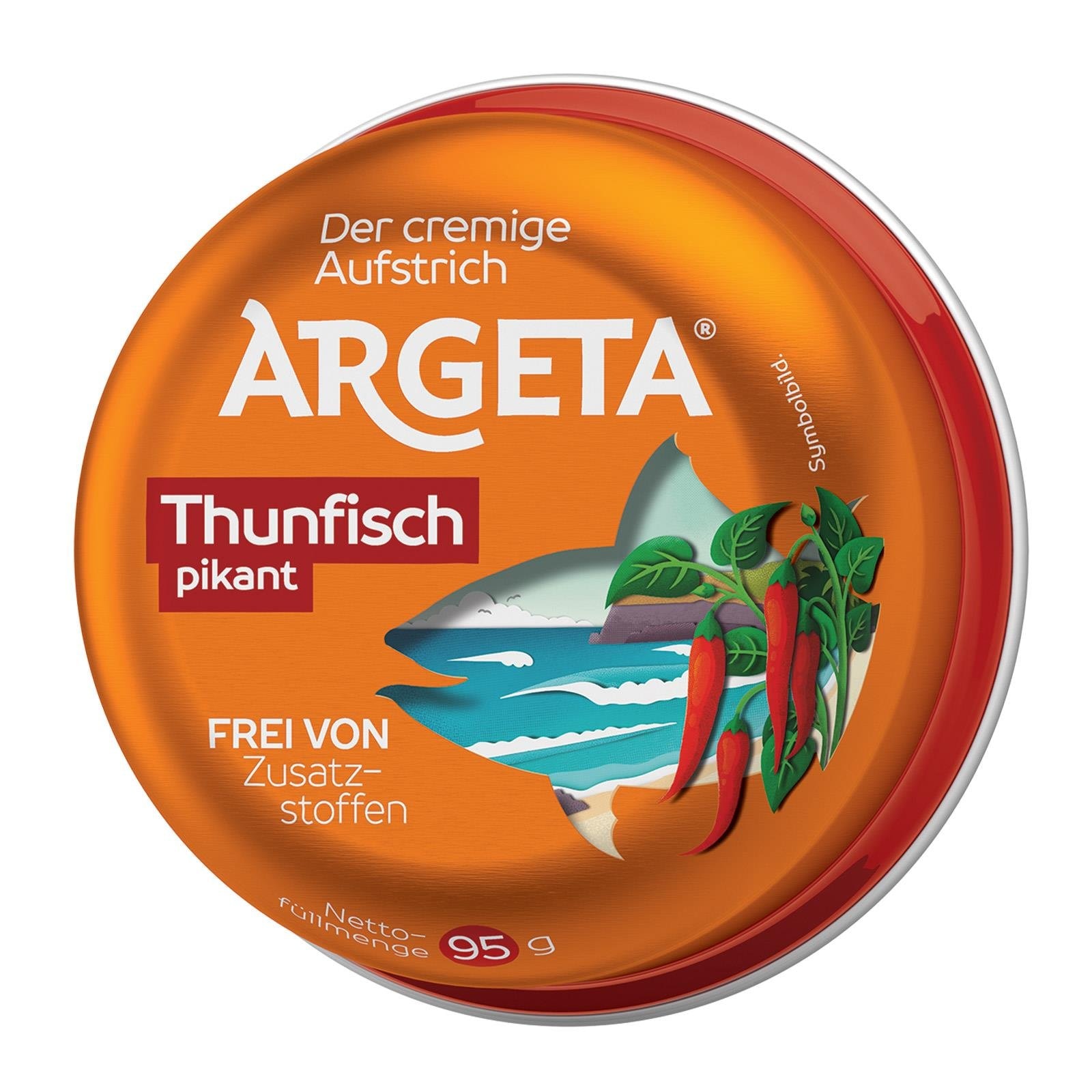 Pasta Tartinabila Picanta din Carne de Ton, Thunfisch pikant, Argeta ...