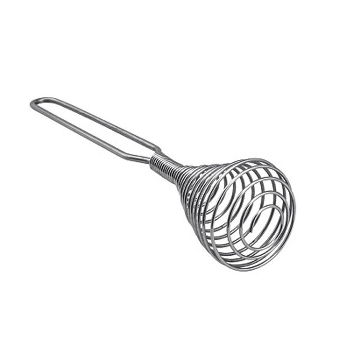Fierastrau manual din inox pentru oua, ustensila de bucatarie, argintie