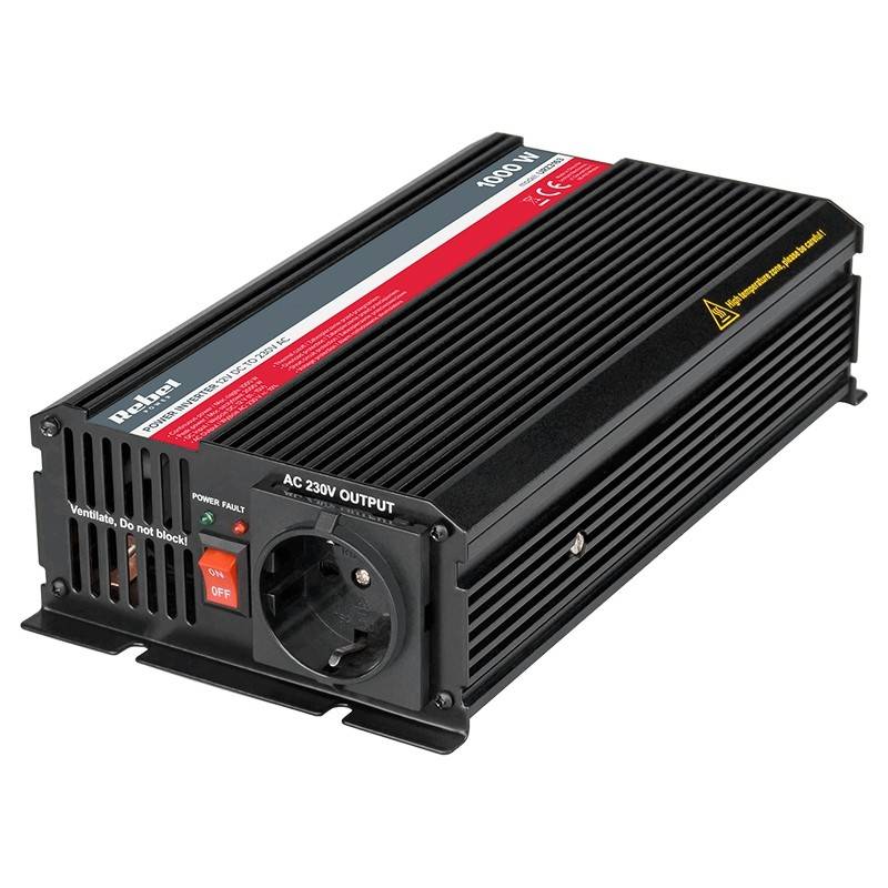 Invertor 12v 230v 1000w rebel - eMAG.ro