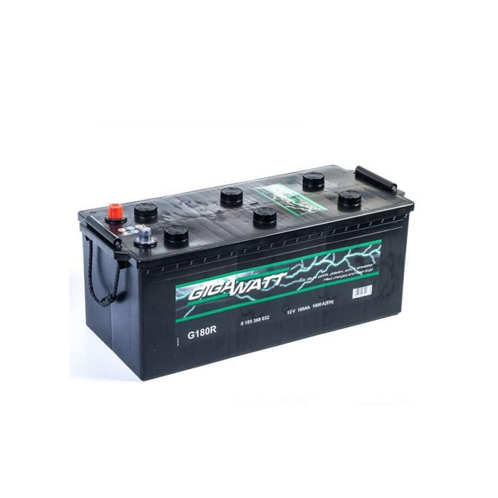 Акумулатор, Gigawatt, G180R, 180AH, 1000A, L+