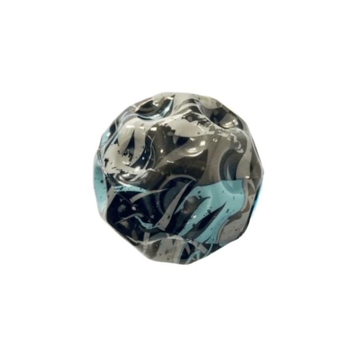 Minge Saltareata, Space Moon Ball, Plastic, Cu model, Multicolor, 7 cm