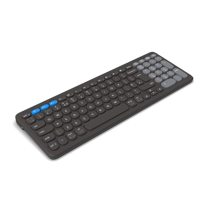 Универсална Bluetooth клавиатура ZAGG Pro Keyboard 15, Безжично зареждане, черна