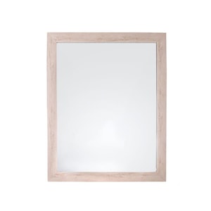 Oglinda perete, rama bej, 46.5x56.5x3.8 cm