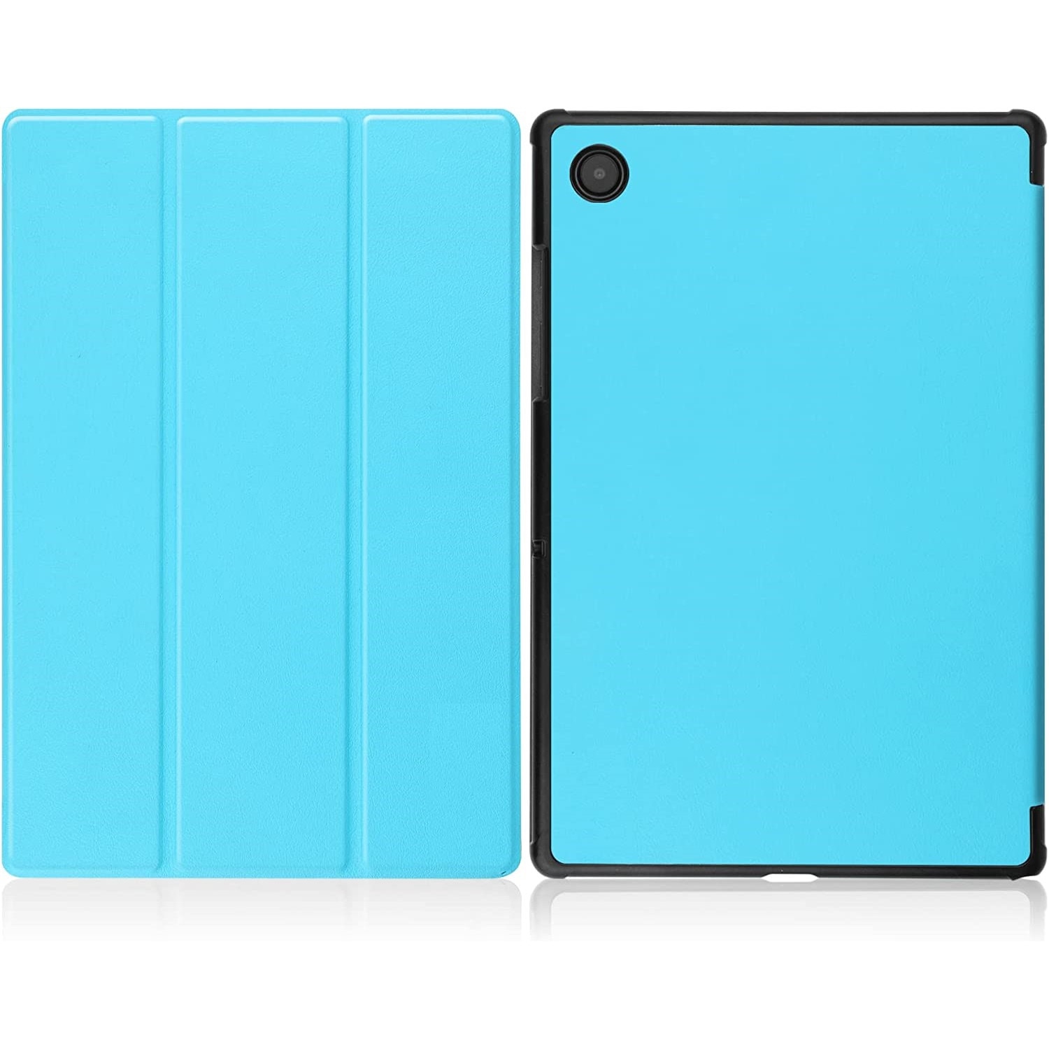 Husa Slim Sigloo, Smart Cover, Trifold, pentru tableta Xiaomi Mi Pad 5, Mi Pad 5 Pro, Light Blue