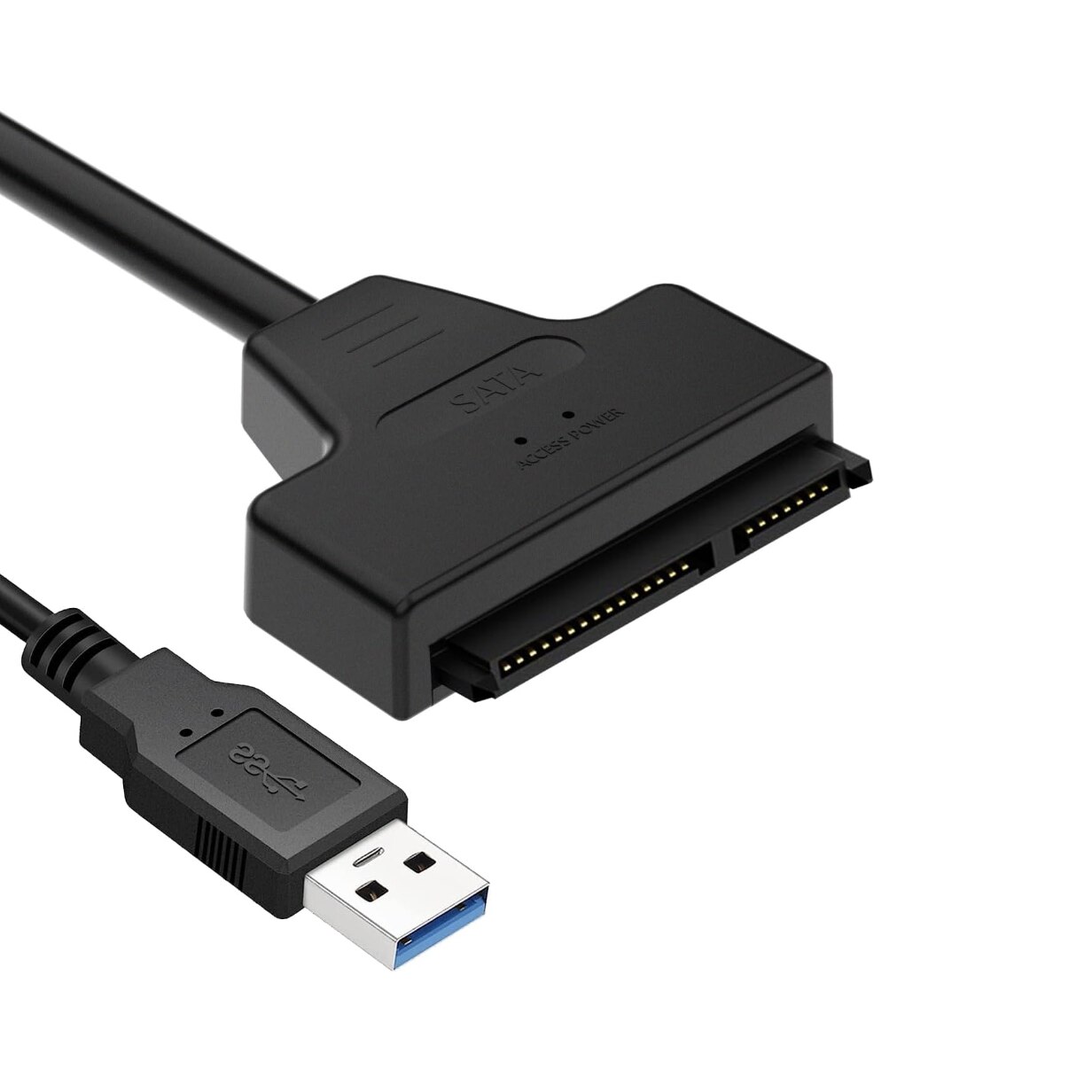 Cablu adaptor, SATA/USB 3.0, Negru - eMAG.ro