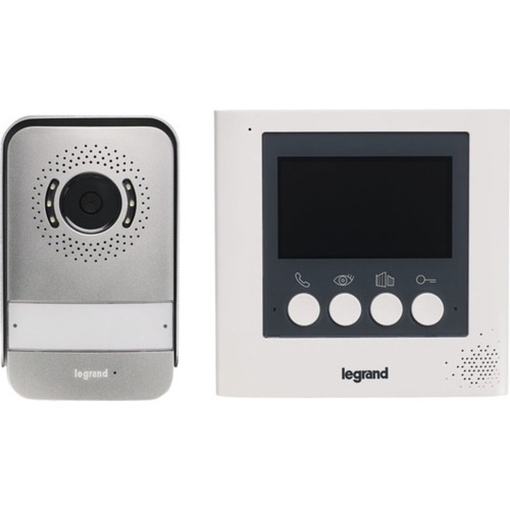 Videointerfon Color Legrand 369110 Lcd 4, 3”, Accesorii Incluse