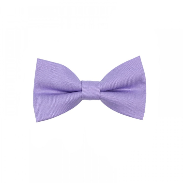 Papion pentru copii, Jfashion, Bumbac, 8 x 5 cm, Mov