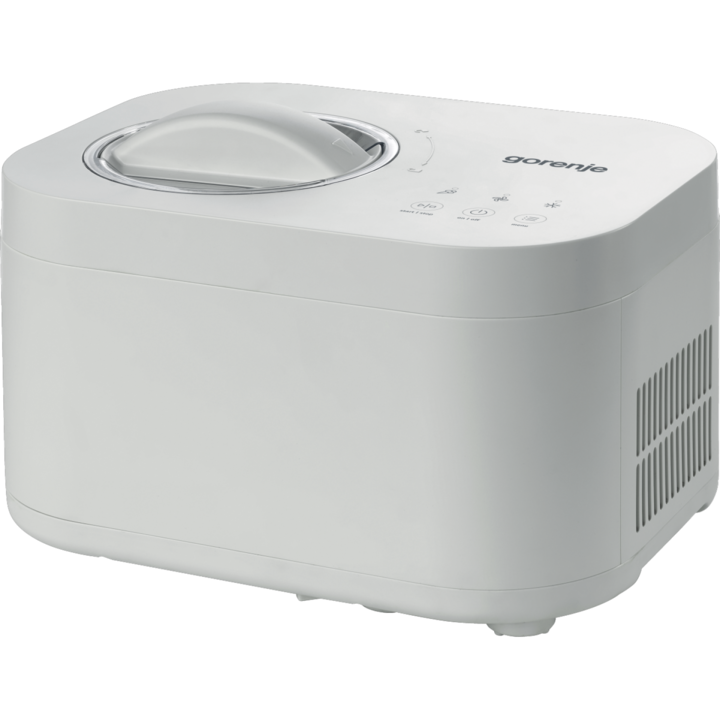 Aparat pentru inghetata, Gorenje, ICM10W, 100 W, 1 l, Keep Cool, Alb