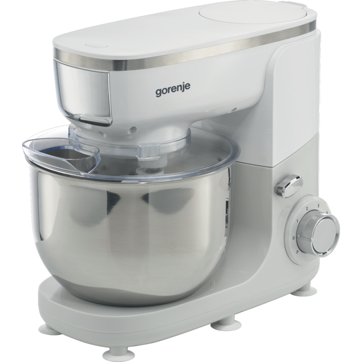 Кухненски робот Gorenje MMC1005W, 1000W, 4,8 л, 6 степени, Бял