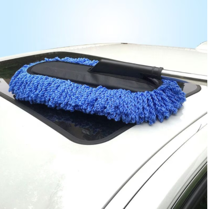 Perie de curatare auto din microfibra super moale cu maner reglabil ATT, 33-90cm