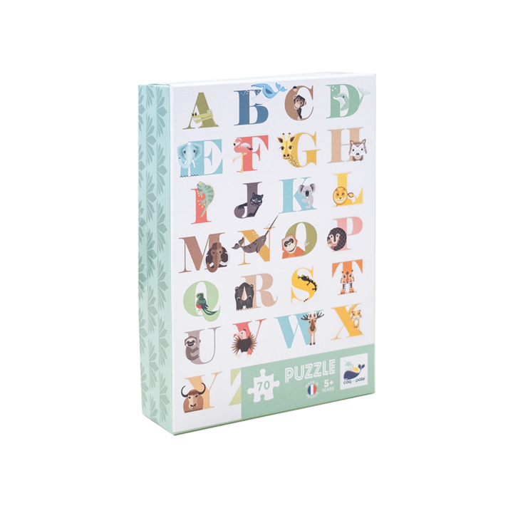 Rejtvény ALPHABET A-Z 70 Coq en pate