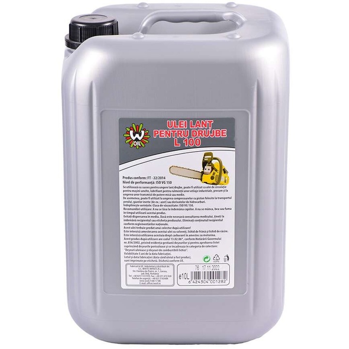 Ulei lant pentru drujbe L100 la 10L