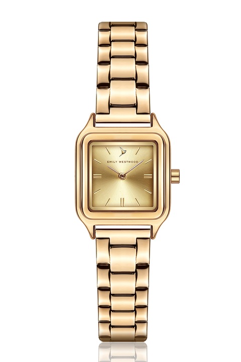 Emily Westwood, Karóra rozsdamentes acélszíjjal, Aranyszín