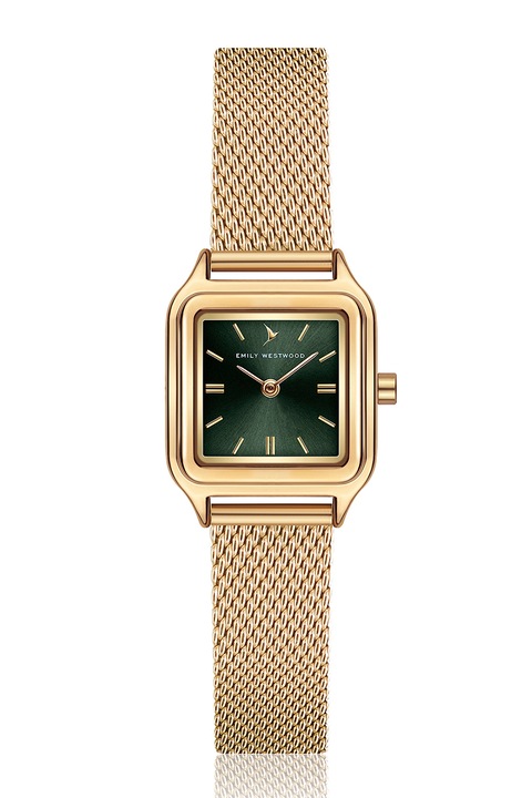 Emily Westwood, Karóra hálós fémszíjjal, Aranyszín