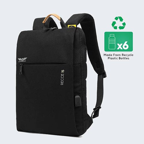 Rucsac laptop, Armaggeddon, 15", Poliester, Negru
