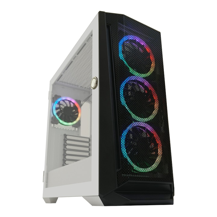 Carcasa computer, Logic Concept, Aramis ARGB, USB 3.0, Negru
