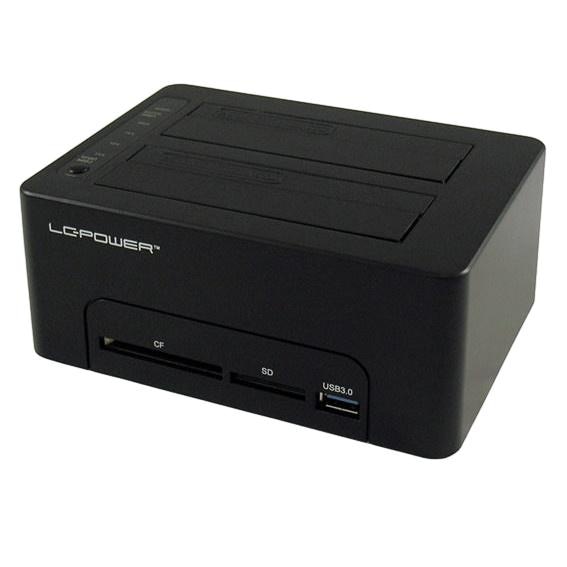 Докинг станция, LC-Power, USB 3.0, черен - eMAG.bg