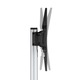 SBOX FS-444 37"-86" TV mobil állvány - Fekete/Ezüst (FS-444)