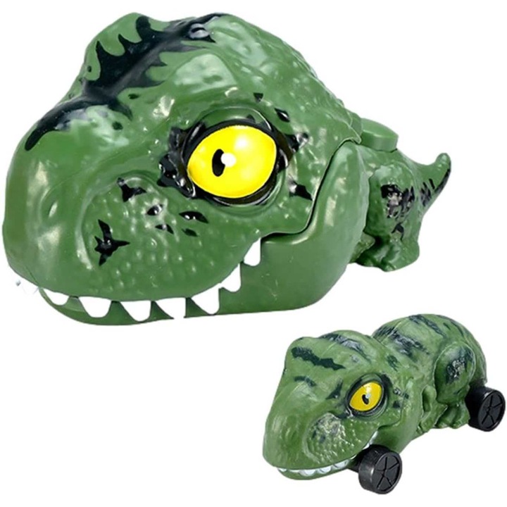 Стартер за автомобили с динозаври, внос на LG, зелен