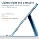 Кейс клавиатура за Samsung Galaxy Tab A9 Plus 11 инча 2023, Тъмно лилав