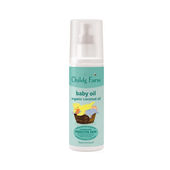 Ulei pentru copii cu nuca de cocos organic, Childs Farm, 75 ml